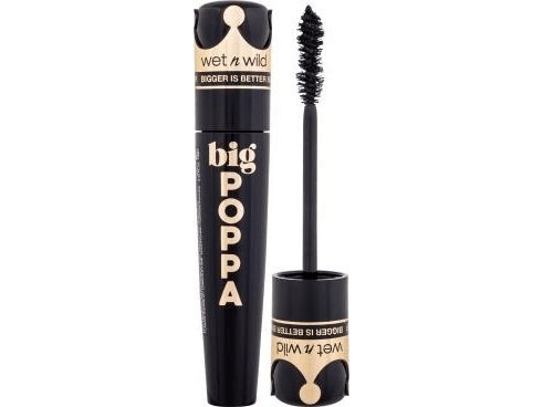 Wet N Wild Big Poppa Mascara Intensive Volumizing Formula With Castor Oil - Blackest Black