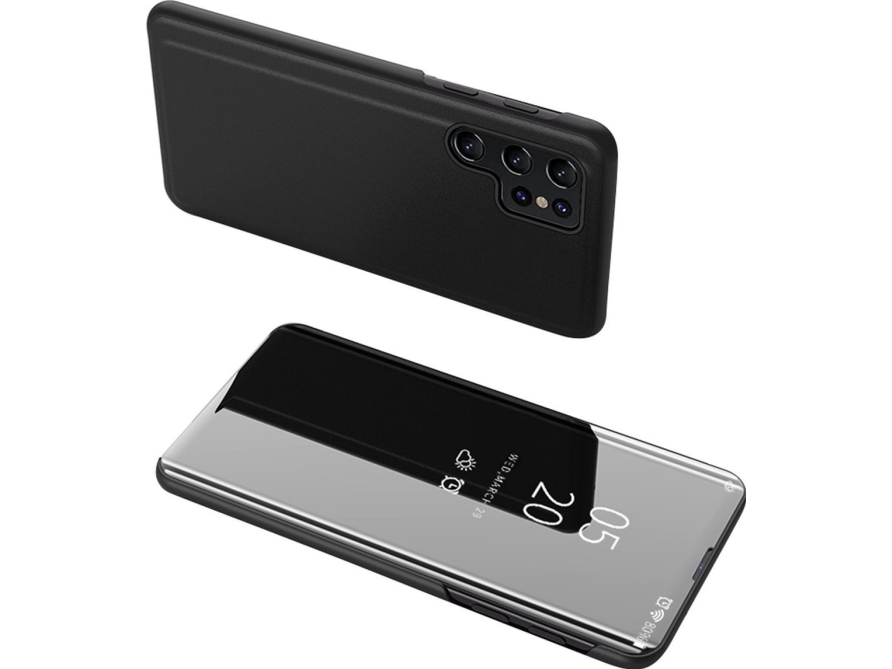 Etui Clear View Case För Samsung S24 Sortera