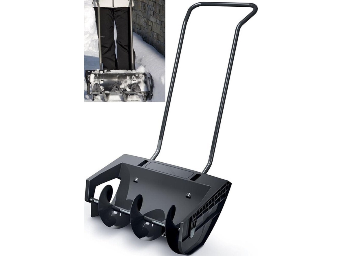 PROSPERPLAST sneplov med skovl og vinger ILSM600 snow mover sort