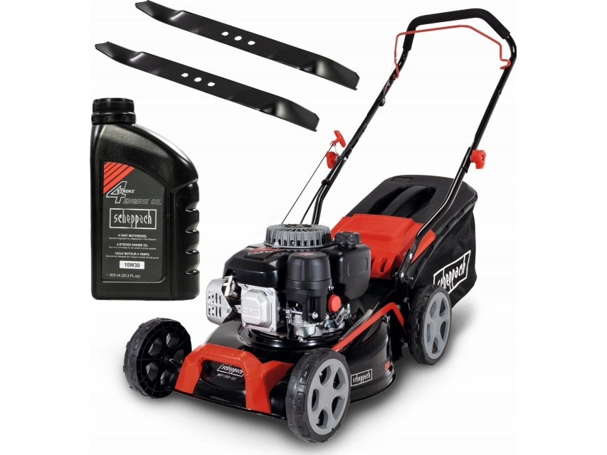 Benproppet benzinplæneklipper Scheppach benzinplæneklipper MP132-42