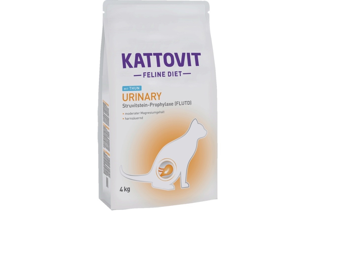Kattemad tørfoder Kattovit Urinary med tun 4 kg