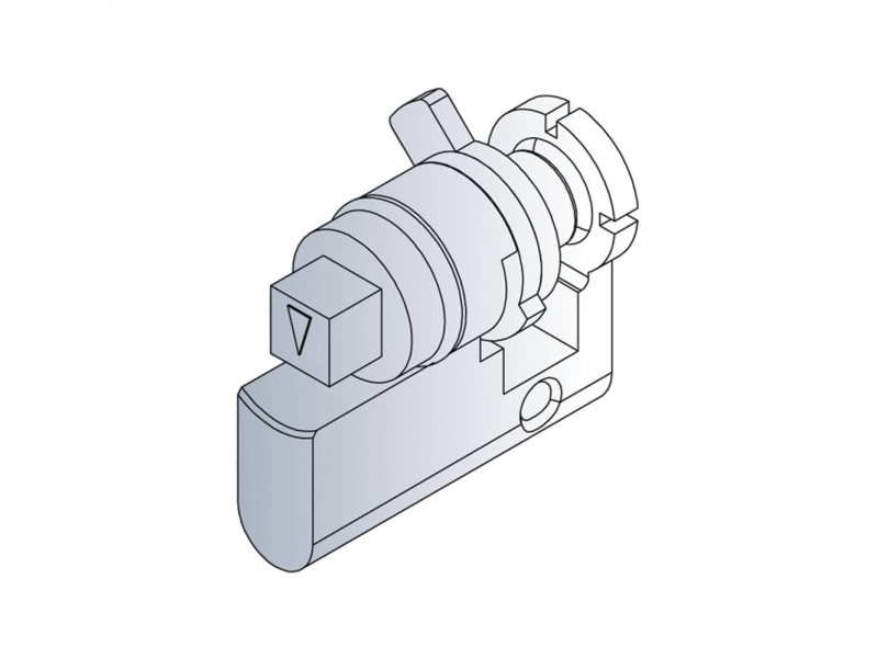 Schroff Zylinder 8Mm Square Bit (27230063)