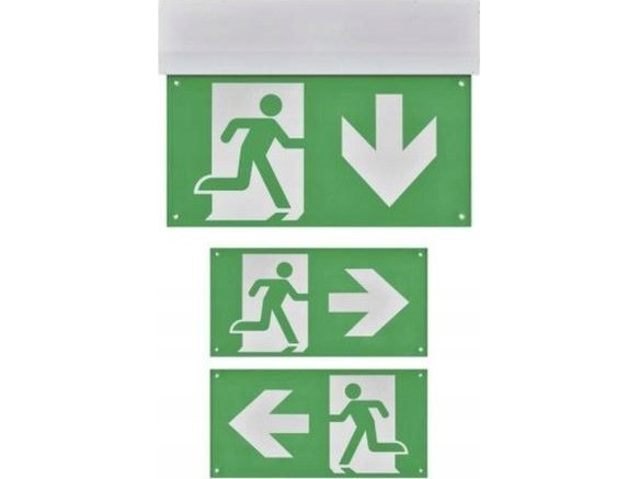Latarka Emos LED EXIT sign LED 230V AC 3W 30lm 3h. MT EMOS | N - A | GameStuff