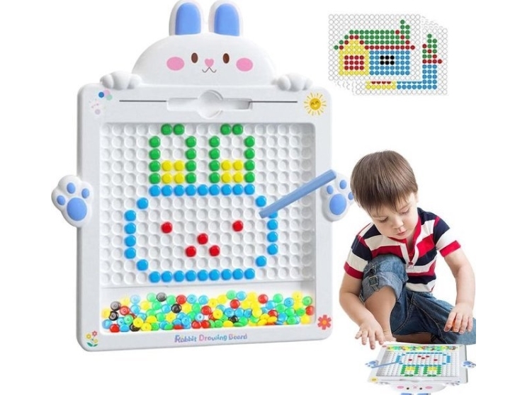 Woopie Barn Montessori Magpad Magnettavla Lumarko Rabbit! | Leksaker - Kreativitet - Rittning och målning | GameStuff