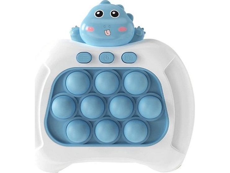 Woopie spil POP IT elektrisk anti-stress arkade Dinosaur Blue Lumarko!