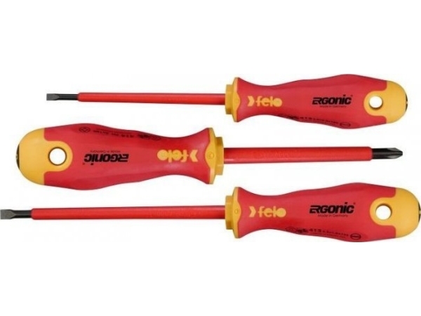 Felo Felo Screwdrivers Set. 3 Pcs. Ergo Vde