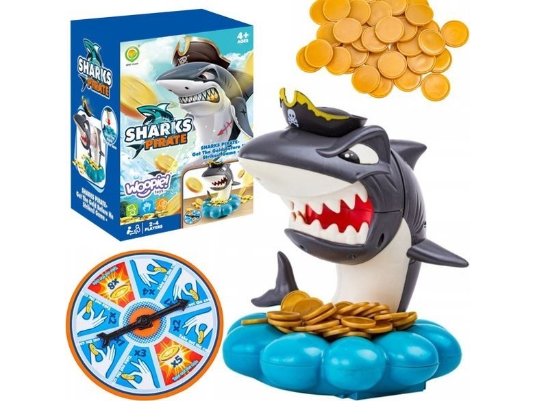 Woopie the Angry Shark Lumarko arcade peli!