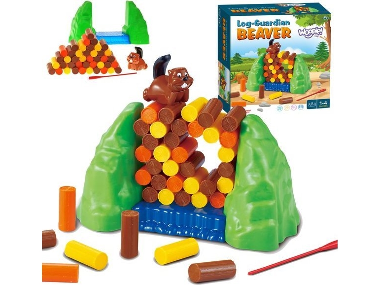 WOOPIE Žaidimų Rinkinys Spėjamasis Bobras su Logais