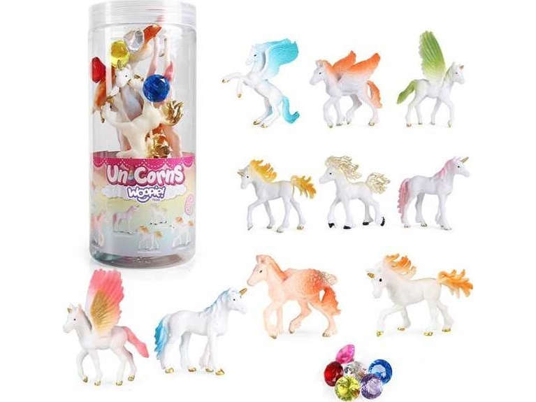 WOOPIE 47030 figūrėlių rinkinys 16 vnt. Vienaragiai