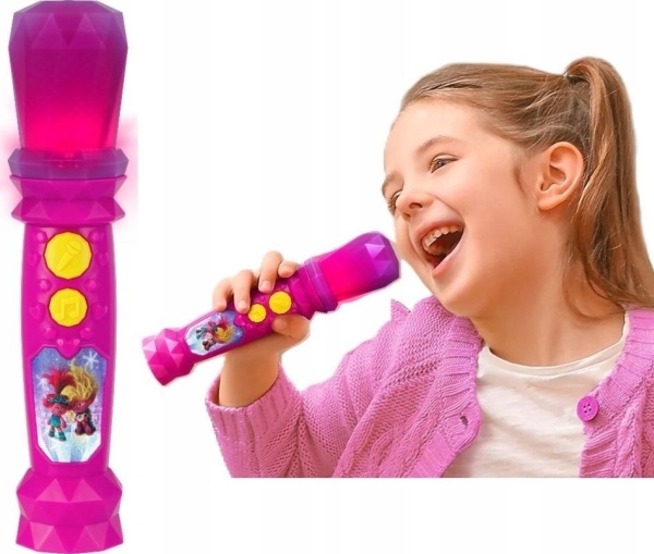 Ekids karaoke-mikrofon til børn Trolle 3 / TR-070.uemv23m