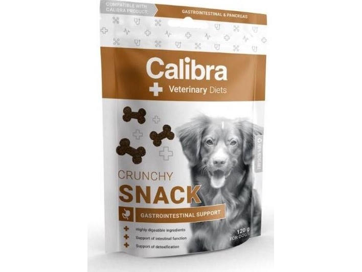 Calibra Vd Hund Knuspersnack Magen-Darm - Hundegodbid - 120G