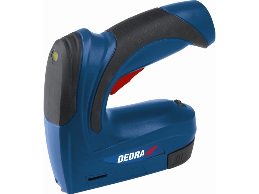 Dedra kl&auml;dselh&auml;ftapparat 6-10mm, sladdl&ouml;s 3,6V, 1,5Ah