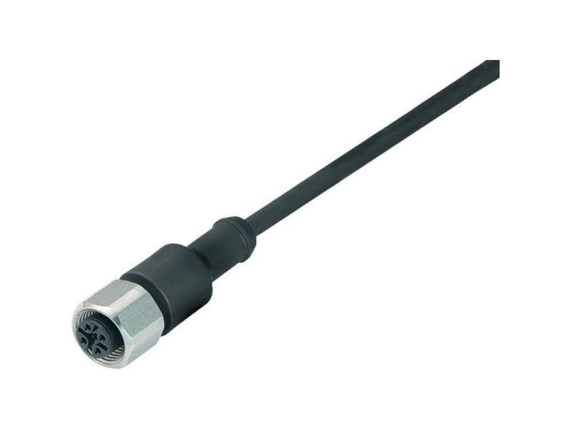 Sensor-/Aktuator-Stecker M12 Anschluss, Gerade 5 M (Polzahl: 8, Rj): 8 3730 0000 50708-0500-20