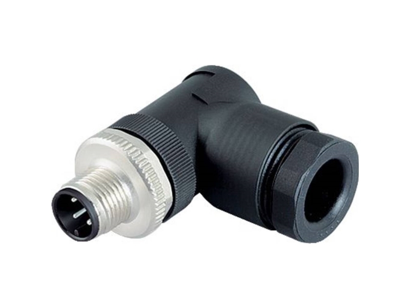 Binder 99 0429 286 04-20 Sensor-, Aktuator-Stik, Stik, Vinklet Pol-Tal (Rj): 4 1 Stk