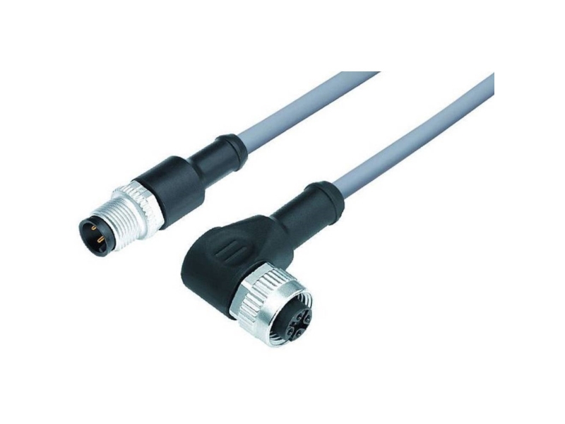Binder 77 3434 3429 20708-0060-20 Sensor-, Aktuator-Stik, Stik, Lige, Tilslutning, Vinklet 0.6 M Pol-Tal (Rj): 8 1 Stk