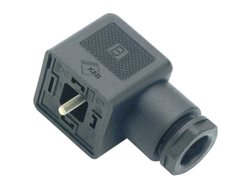 pärm 43-1726-110-03-20 Svart Poler:2+PE Innehåll: 1 st | Anslutningar för ventilpluggar | GameStuff