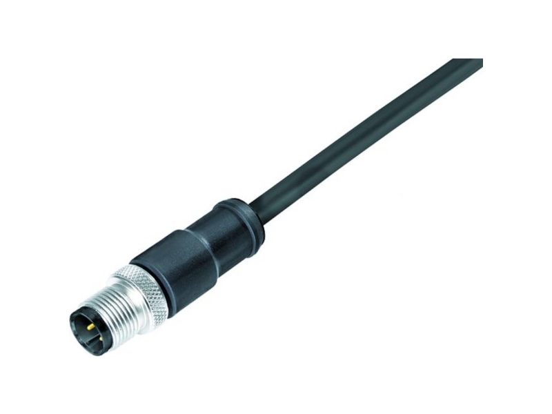 Binder 77 3529 0000 50704-0200-20 Sensor-/Aktuator-Stecker, Gerade 2 M, Polzahl (Rj): 4, 1 Stk