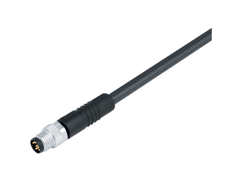 Binder 77 3405 0000 50003-0200-20 Sensor-/Aktuatorstecker, M8-Stecker, Gerade Polzahl (Rj): 3 1 Stk