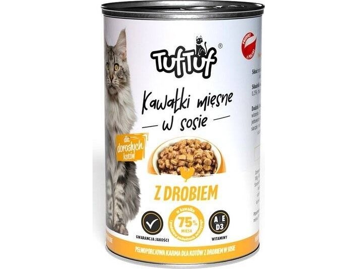 Bult Tuf Tuf Katzenfutter Fleischbällchen Mit Geflügel 415G