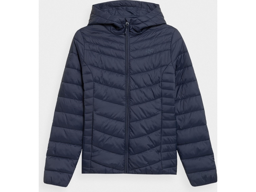 Women \'\'s Jacket 4f Dark Navy Blue H4z21 Kudp003 30s