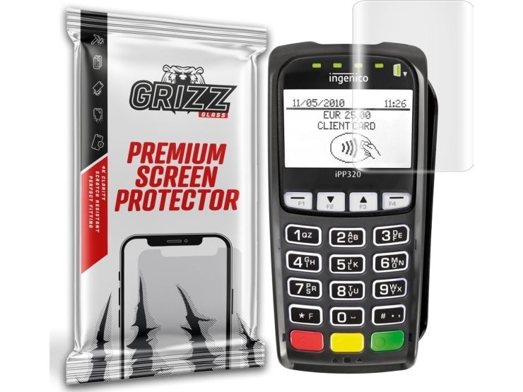 Grizzglass Hydrogel-Folie Für Ingenico Ipp300