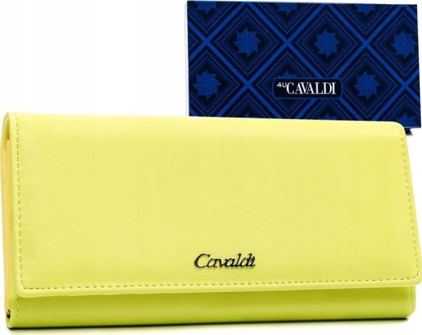 4U Cavaldi Stor vandret økologisk læderpung til kvinder - 4U Cavaldi NoSize