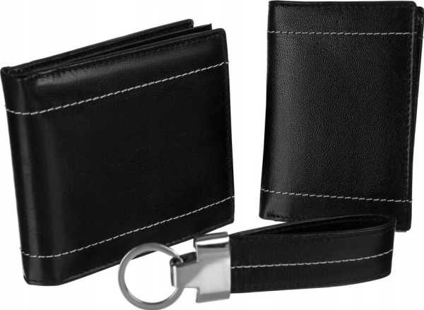 4U Cavaldi-gave: læderpung, etui og nøglering - 4U Cavaldi UNIW