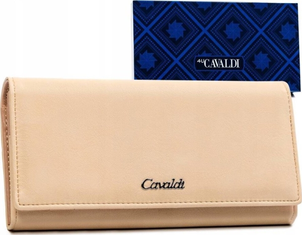 4U Cavaldi Stor vandret økologisk læderpung til kvinder - 4U Cavaldi NoSize