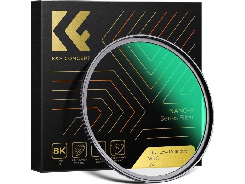 Cameron Sino Uv-Filter Ultra Low Reflection K&F Concept Nano-X Mrc 55 Mm (Kf01.2462)