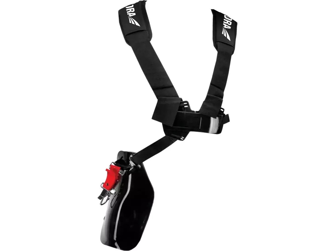 Dedra dobbeltarmet bæresele til leer med quick-release-mekanisme