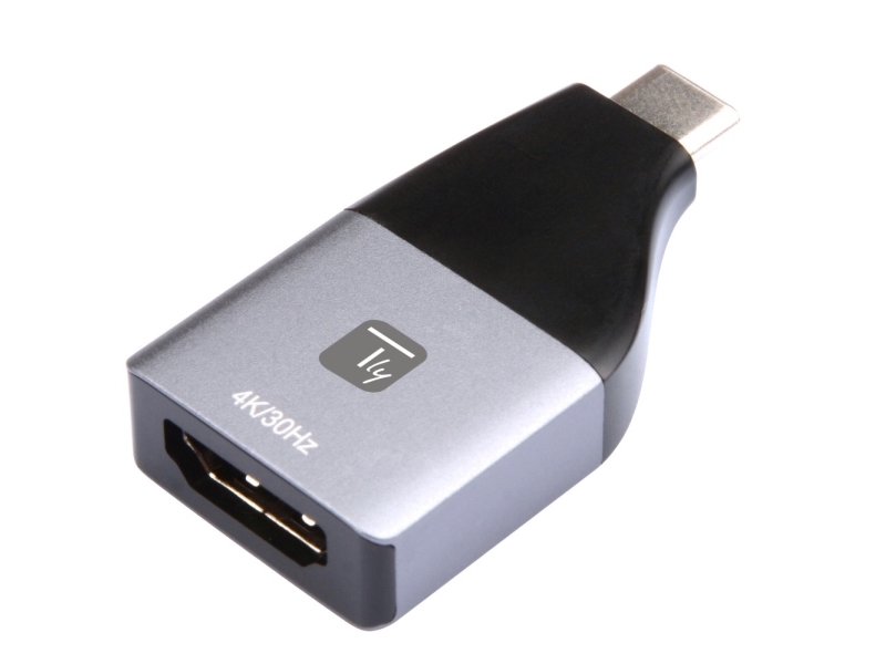 Techly Iadap Usbc-Hdmi4k, Usb Type-C, Hdmi Udgang, 4096 X 2160 Pixel
