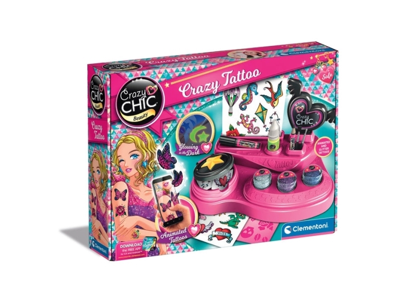 Alternativ bild 0 för Clementoni Crazy chic. Crazy Tattoos 18771
