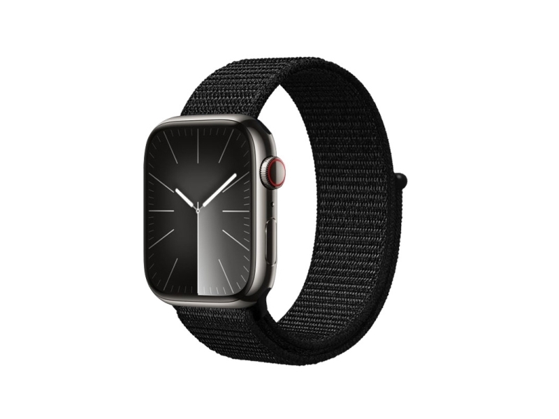 Crong Crg-44Rfb-Blk, Urrem, Apple, Apple Watch 42/44/45/49Mm, Nylon, Sort