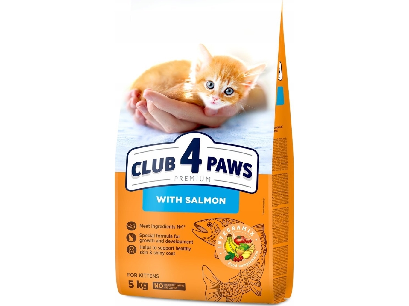 Synthesis Club4³ Cat 5Kg Kitten Med Salmon