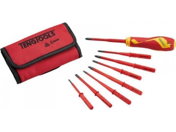 Teng Tools VDE-mutterdragare 1000V, 9 EL (1 KPL)