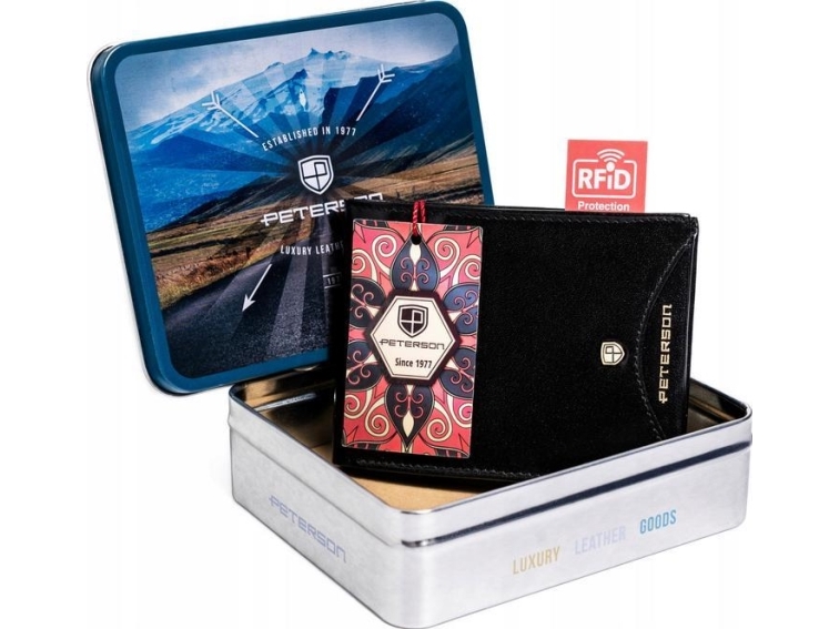 Peterson Classic Miesten luonnollinen nahka lompakko Peterson NoSize