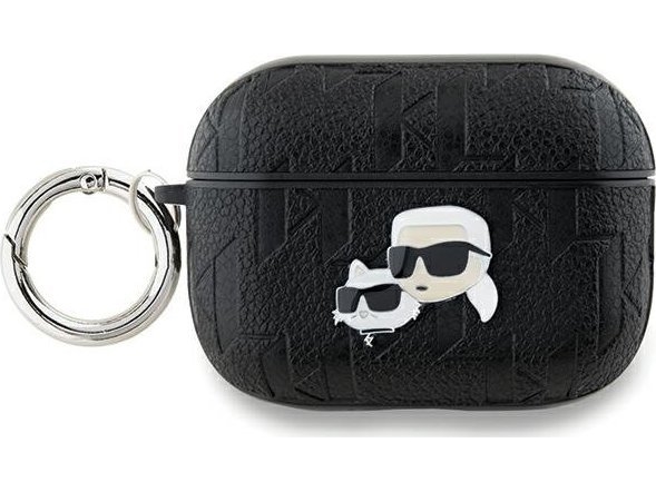 Karl Lagerfeld Karl Lagerfeld Klap2pgkcpk Airpods Pro 2 (2022/2023) Cover Sort/Sort Monogram Karl &Amp Choupette Head