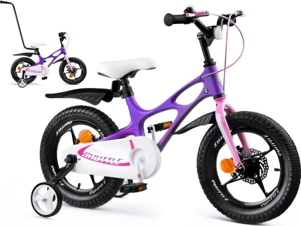 Royalbaby RoyalBaby Bike 14 Space Shuttle + skubber RB14-22