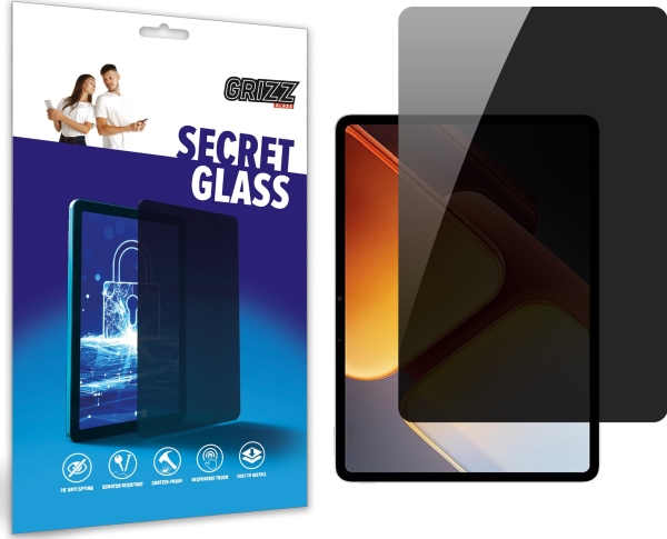 Grizzglass Privatlivsglas Secretglass Til Vivo Iqoo Pad 2