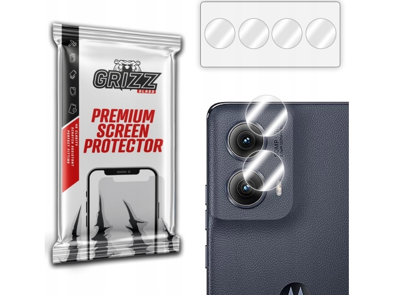 Grizzglass Kameraschutz Hybridglass Für Motorola Edge 2024