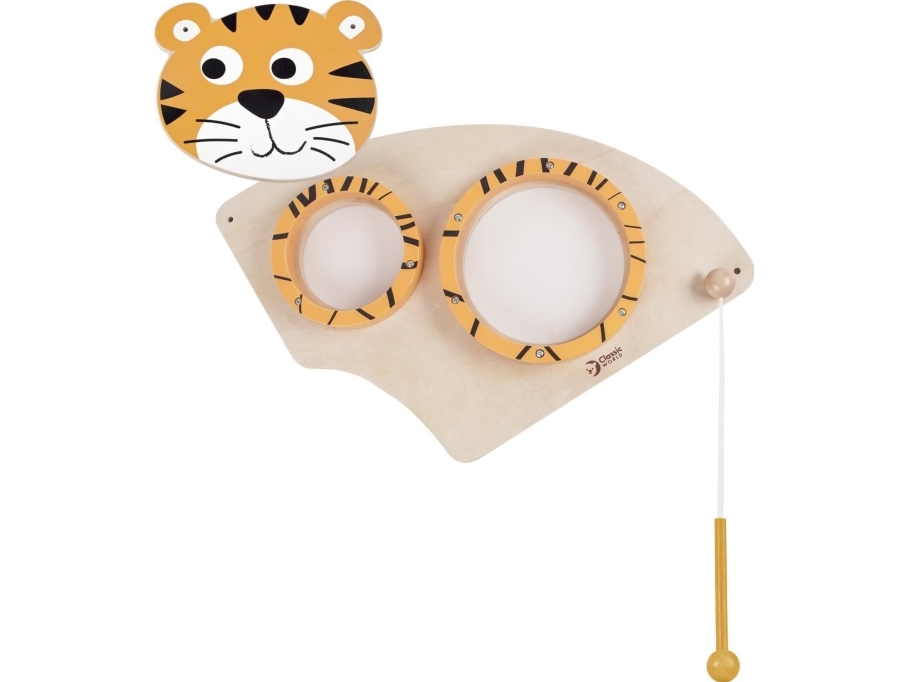 Medinė sieninė muzikinė lenta Tigriukas CLASSIC WORLD EDU