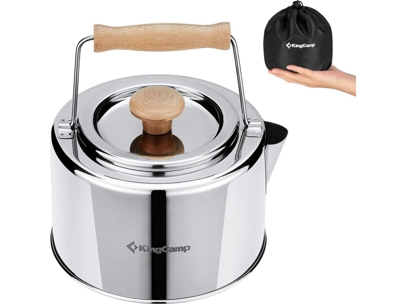 King Camp Skywalker Steel Touring vattenkokare | Utomhus - Camping - Köksredskap | GameStuff
