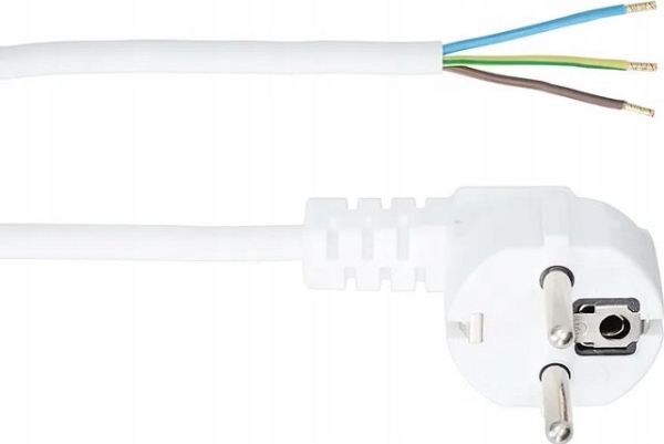 Un Prfunctionel Ledning/Kabel Tilslutning 3X1,5 Omy 1,5 M Hvid