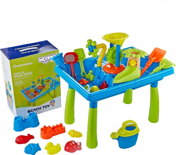 WOOPIE Vandens Stalas Smėlio Dėžė 2-in-1 Palma