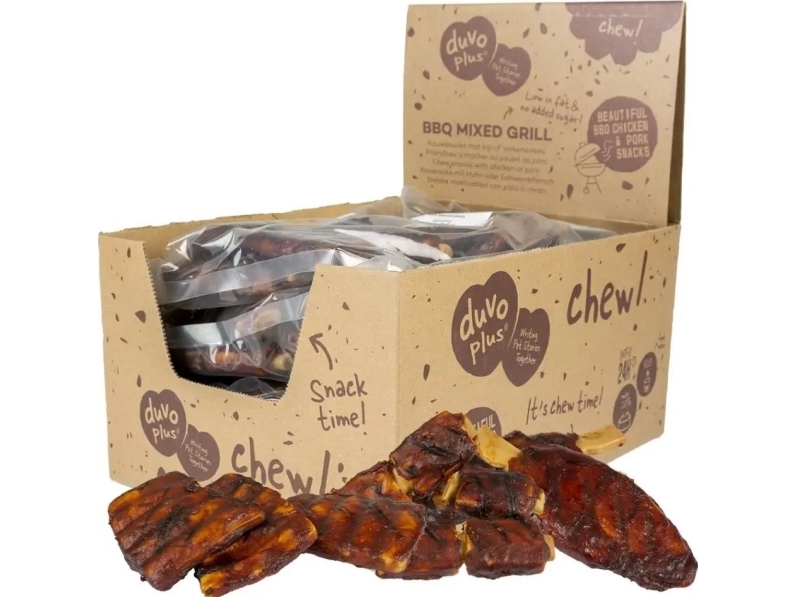 Duvo+ Duvo+ Dog Treat Bbq Grill Mix 20 Stk/Pk