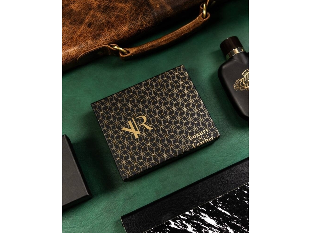 Rovicky Classic læderpung til mænd med spænde - Rovicky NoSize