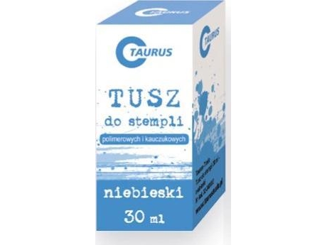 Taurus Stempeltinte Für Stempel Taurus 30 Ml Blau