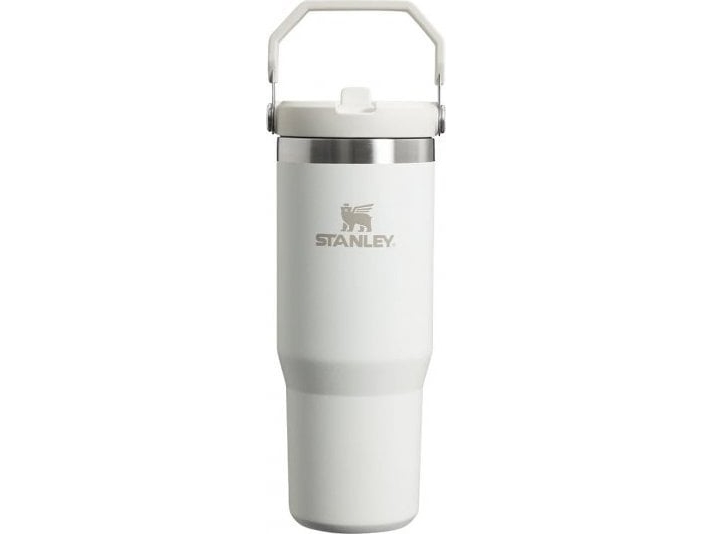 Stanley Thermal Bottle With Straw The Iceflow Flip Straw Tumbler 0 89l White 2809993407