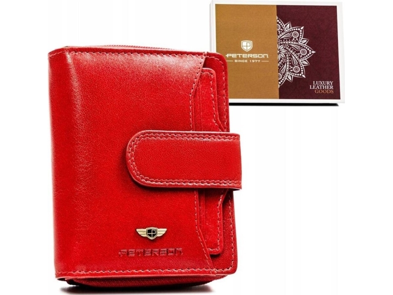 Peterson Elegant læderpung med RFID - Peterson NoSize