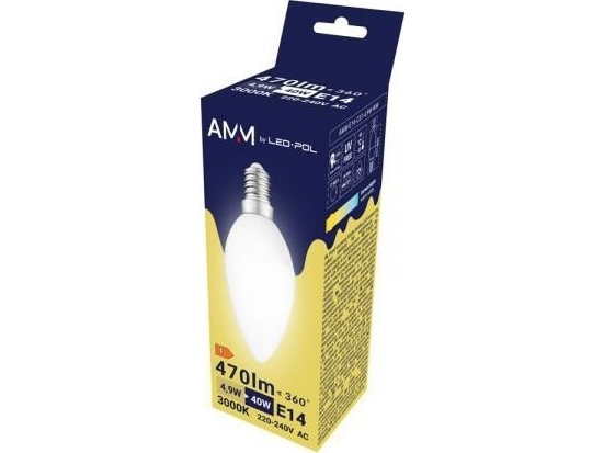 Un E14 Led Smd Leuchtmittel Ww 4,9W Swiecowa Amm (1 Stk.)
